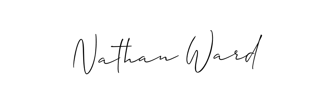 Also You can easily find your signature by using the search form. We will create Nathan Ward name handwritten signature images for you free of cost using Allison_Script sign style. Nathan Ward signature style 2 images and pictures png