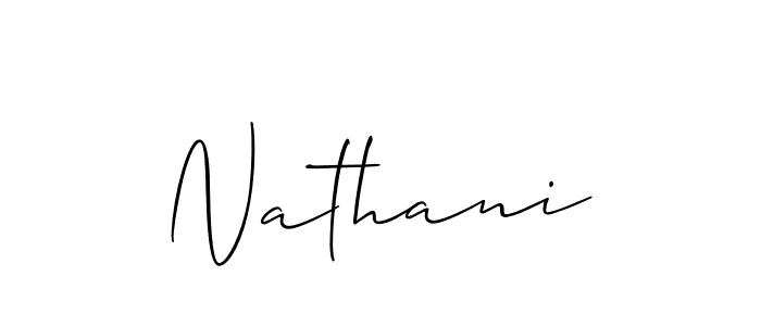 Here are the top 10 professional signature styles for the name Nathani. These are the best autograph styles you can use for your name. Nathani signature style 2 images and pictures png