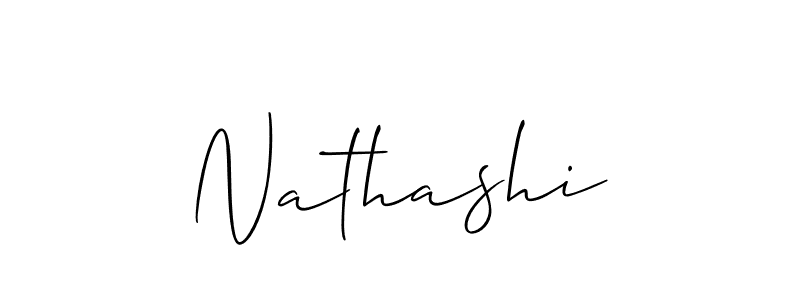 Best and Professional Signature Style for Nathashi. Allison_Script Best Signature Style Collection. Nathashi signature style 2 images and pictures png