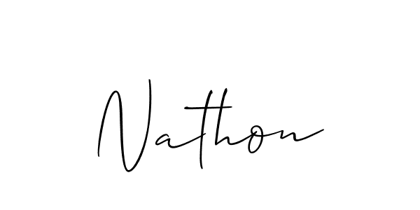 Here are the top 10 professional signature styles for the name Nathon. These are the best autograph styles you can use for your name. Nathon signature style 2 images and pictures png