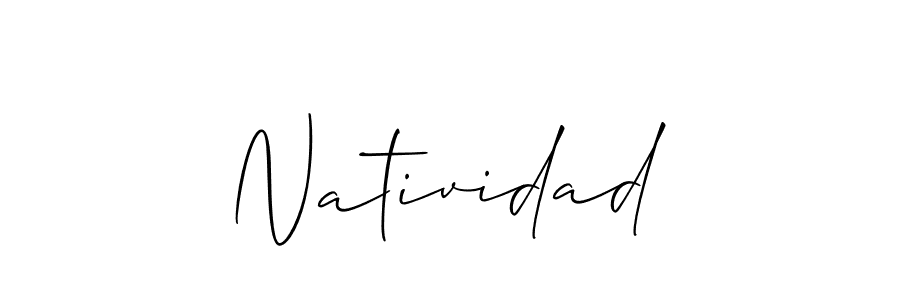 Make a short Natividad signature style. Manage your documents anywhere anytime using Allison_Script. Create and add eSignatures, submit forms, share and send files easily. Natividad signature style 2 images and pictures png