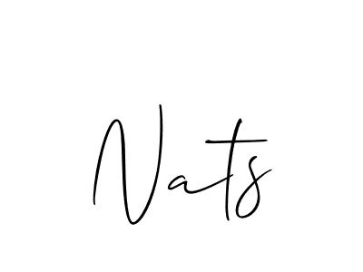 You can use this online signature creator to create a handwritten signature for the name Nats. This is the best online autograph maker. Nats signature style 2 images and pictures png