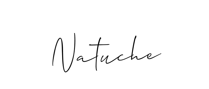 This is the best signature style for the Natuche name. Also you like these signature font (Allison_Script). Mix name signature. Natuche signature style 2 images and pictures png