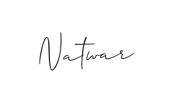 Make a short Natwar signature style. Manage your documents anywhere anytime using Allison_Script. Create and add eSignatures, submit forms, share and send files easily. Natwar signature style 2 images and pictures png