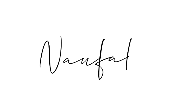 It looks lik you need a new signature style for name Naufal. Design unique handwritten (Allison_Script) signature with our free signature maker in just a few clicks. Naufal signature style 2 images and pictures png