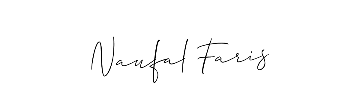 Make a beautiful signature design for name Naufal Faris. Use this online signature maker to create a handwritten signature for free. Naufal Faris signature style 2 images and pictures png