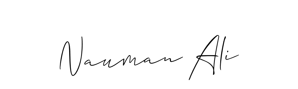 Once you've used our free online signature maker to create your best signature Allison_Script style, it's time to enjoy all of the benefits that Nauman Ali name signing documents. Nauman Ali signature style 2 images and pictures png