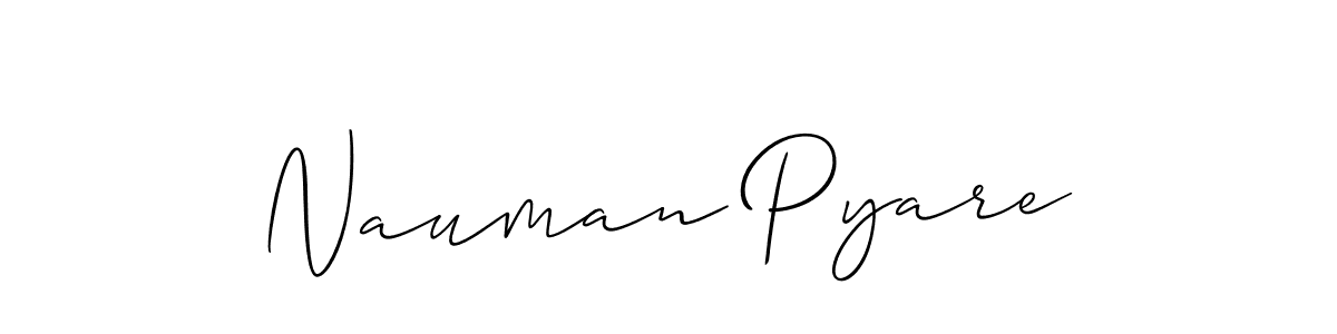 Make a beautiful signature design for name Nauman Pyare. Use this online signature maker to create a handwritten signature for free. Nauman Pyare signature style 2 images and pictures png