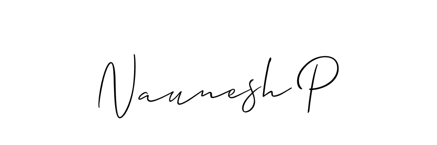 Here are the top 10 professional signature styles for the name Naunesh P. These are the best autograph styles you can use for your name. Naunesh P signature style 2 images and pictures png