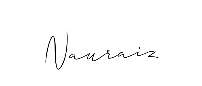 You can use this online signature creator to create a handwritten signature for the name Nauraiz. This is the best online autograph maker. Nauraiz signature style 2 images and pictures png