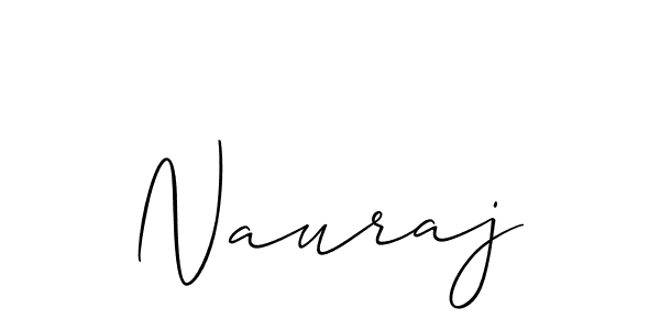 if you are searching for the best signature style for your name Nauraj. so please give up your signature search. here we have designed multiple signature styles  using Allison_Script. Nauraj signature style 2 images and pictures png