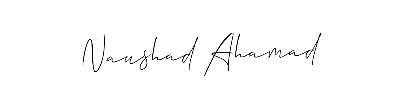 Best and Professional Signature Style for Naushad Ahamad. Allison_Script Best Signature Style Collection. Naushad Ahamad signature style 2 images and pictures png