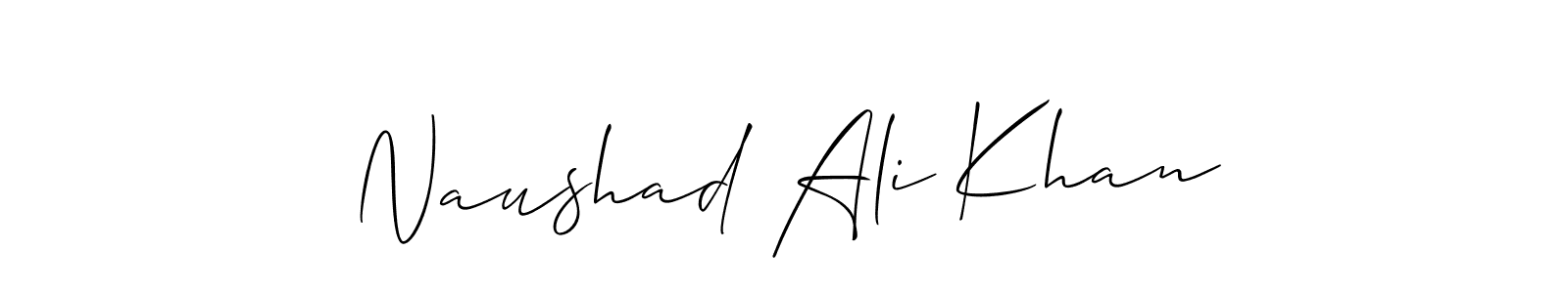 Once you've used our free online signature maker to create your best signature Allison_Script style, it's time to enjoy all of the benefits that Naushad Ali Khan name signing documents. Naushad Ali Khan signature style 2 images and pictures png