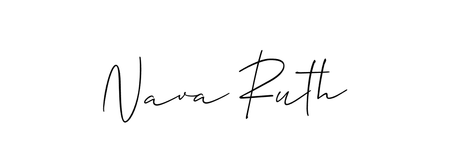 This is the best signature style for the Nava Ruth name. Also you like these signature font (Allison_Script). Mix name signature. Nava Ruth signature style 2 images and pictures png