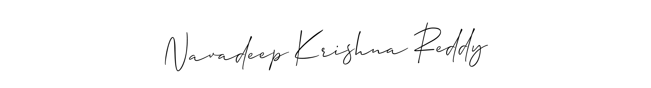 Once you've used our free online signature maker to create your best signature Allison_Script style, it's time to enjoy all of the benefits that Navadeep Krishna Reddy name signing documents. Navadeep Krishna Reddy signature style 2 images and pictures png