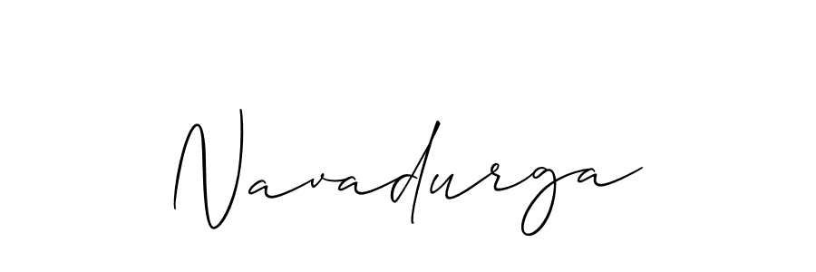 Navadurga stylish signature style. Best Handwritten Sign (Allison_Script) for my name. Handwritten Signature Collection Ideas for my name Navadurga. Navadurga signature style 2 images and pictures png