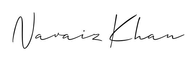 Discover the perfect balance of readability and style for Navaiz Khan with Allison_Script font. Create your dream signature today. Navaiz Khan signature style 2 images and pictures png