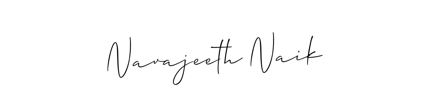 Navajeeth Naik stylish signature style. Best Handwritten Sign (Allison_Script) for my name. Handwritten Signature Collection Ideas for my name Navajeeth Naik. Navajeeth Naik signature style 2 images and pictures png