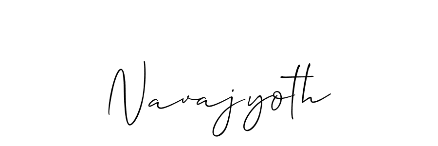 You should practise on your own different ways (Allison_Script) to write your name (Navajyoth) in signature. don't let someone else do it for you. Navajyoth signature style 2 images and pictures png