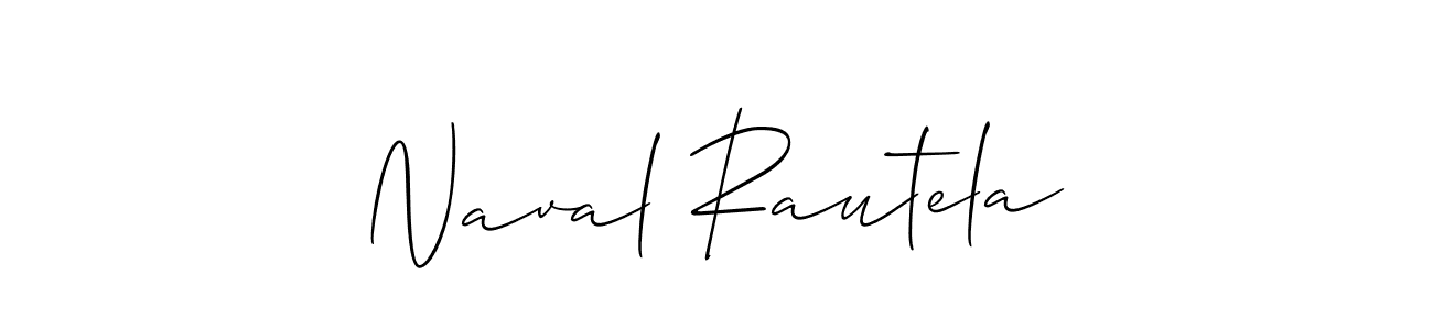 How to make Naval Rautela signature? Allison_Script is a professional autograph style. Create handwritten signature for Naval Rautela name. Naval Rautela signature style 2 images and pictures png