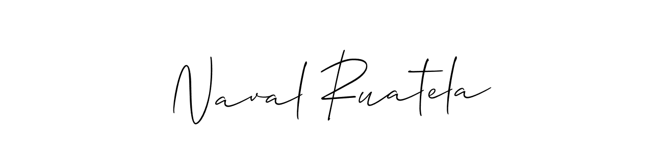 Make a beautiful signature design for name Naval Ruatela. Use this online signature maker to create a handwritten signature for free. Naval Ruatela signature style 2 images and pictures png
