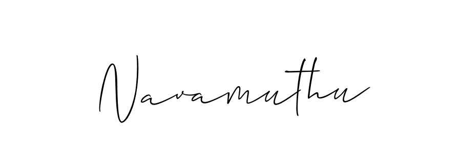 You should practise on your own different ways (Allison_Script) to write your name (Navamuthu) in signature. don't let someone else do it for you. Navamuthu signature style 2 images and pictures png