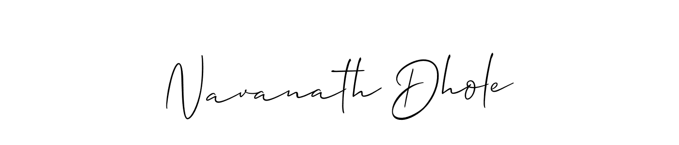 You can use this online signature creator to create a handwritten signature for the name Navanath Dhole. This is the best online autograph maker. Navanath Dhole signature style 2 images and pictures png