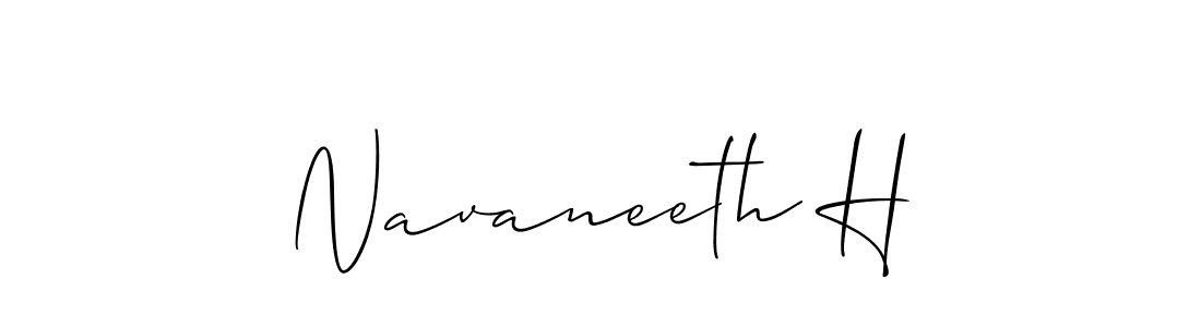 Similarly Allison_Script is the best handwritten signature design. Signature creator online .You can use it as an online autograph creator for name Navaneeth H. Navaneeth H signature style 2 images and pictures png