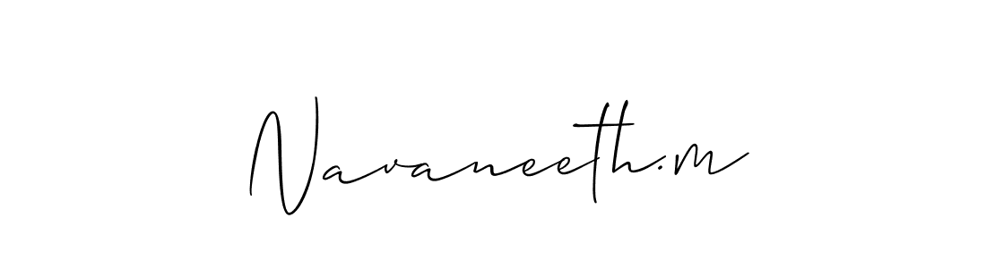 Also You can easily find your signature by using the search form. We will create Navaneeth.m name handwritten signature images for you free of cost using Allison_Script sign style. Navaneeth.m signature style 2 images and pictures png