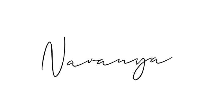 You should practise on your own different ways (Allison_Script) to write your name (Navanya) in signature. don't let someone else do it for you. Navanya signature style 2 images and pictures png