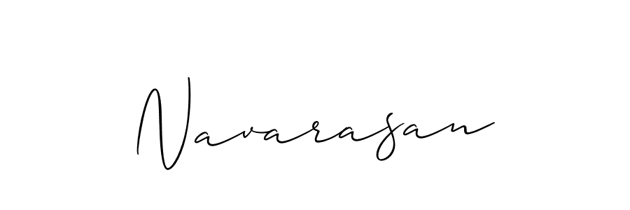 The best way (Allison_Script) to make a short signature is to pick only two or three words in your name. The name Navarasan include a total of six letters. For converting this name. Navarasan signature style 2 images and pictures png