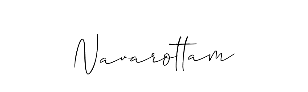 It looks lik you need a new signature style for name Navarottam. Design unique handwritten (Allison_Script) signature with our free signature maker in just a few clicks. Navarottam signature style 2 images and pictures png