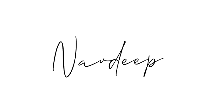 You should practise on your own different ways (Allison_Script) to write your name (Navdeep) in signature. don't let someone else do it for you. Navdeep signature style 2 images and pictures png