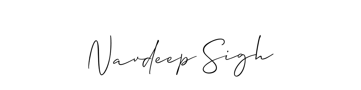 Make a beautiful signature design for name Navdeep Sigh. Use this online signature maker to create a handwritten signature for free. Navdeep Sigh signature style 2 images and pictures png