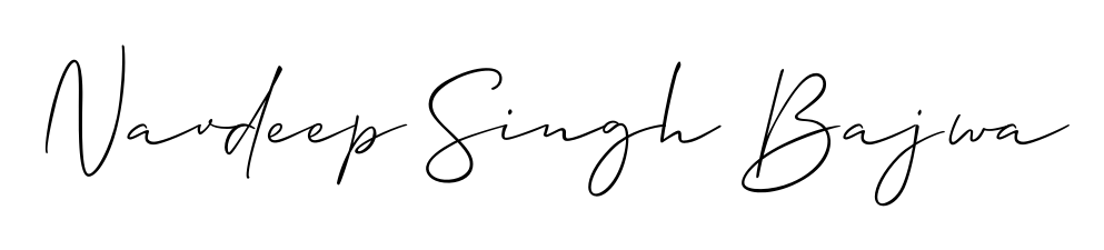 Personalize your online presence with Navdeep Singh Bajwa signature rendered in elegant Allison_Script font. Great for website footers and blogs. Navdeep Singh Bajwa signature style 2 images and pictures png