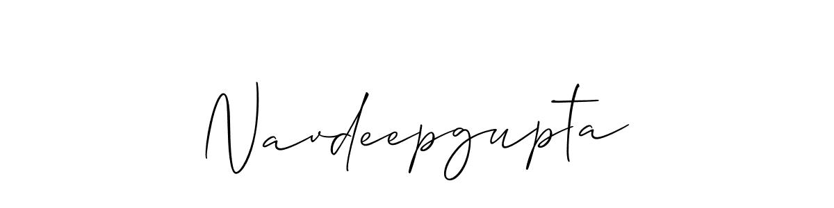 How to make Navdeepgupta name signature. Use Allison_Script style for creating short signs online. This is the latest handwritten sign. Navdeepgupta signature style 2 images and pictures png