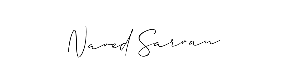 Similarly Allison_Script is the best handwritten signature design. Signature creator online .You can use it as an online autograph creator for name Naved Sarvan. Naved Sarvan signature style 2 images and pictures png