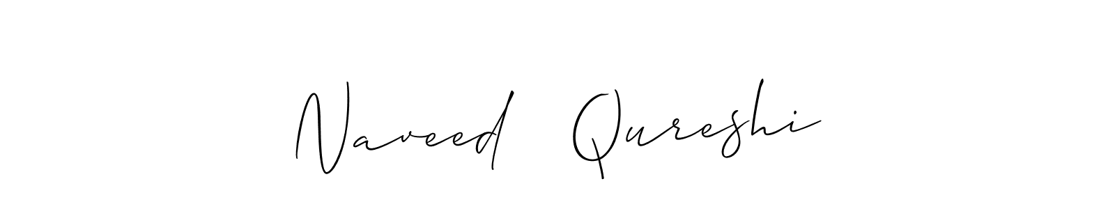 How to Draw Naveed   Qureshi signature style? Allison_Script is a latest design signature styles for name Naveed   Qureshi. Naveed   Qureshi signature style 2 images and pictures png