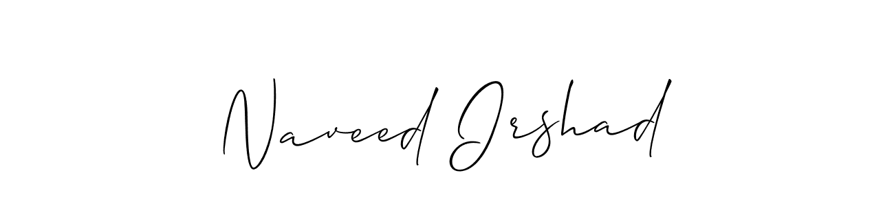 This is the best signature style for the Naveed Irshad name. Also you like these signature font (Allison_Script). Mix name signature. Naveed Irshad signature style 2 images and pictures png