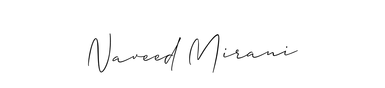 Similarly Allison_Script is the best handwritten signature design. Signature creator online .You can use it as an online autograph creator for name Naveed Mirani. Naveed Mirani signature style 2 images and pictures png