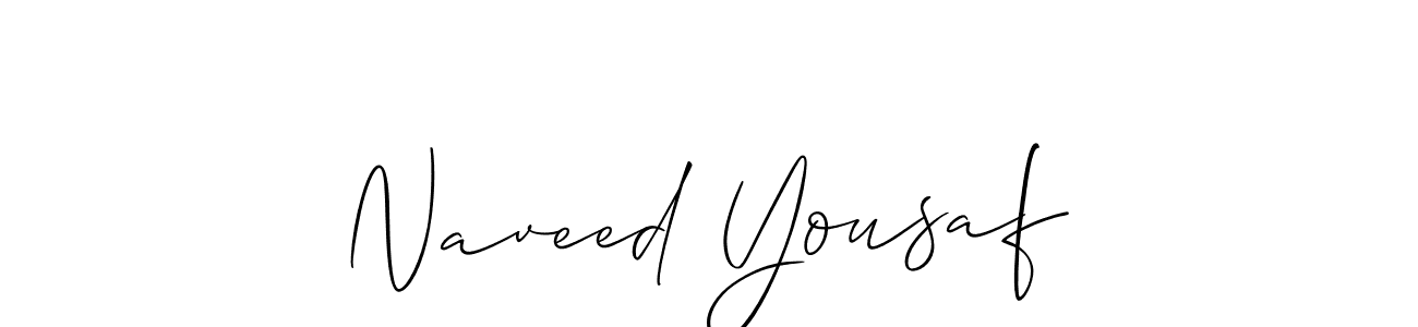 This is the best signature style for the Naveed Yousaf name. Also you like these signature font (Allison_Script). Mix name signature. Naveed Yousaf signature style 2 images and pictures png