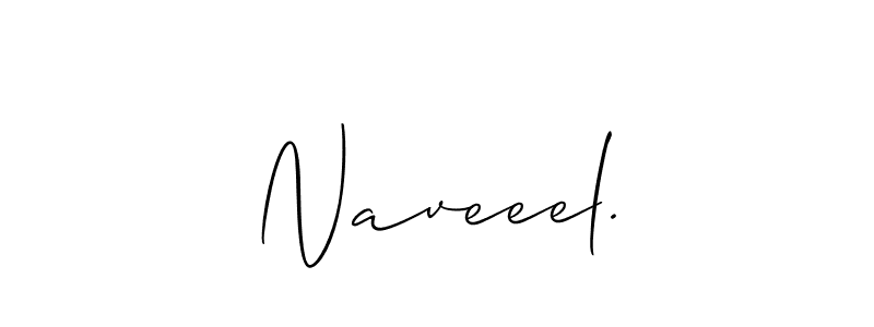 Naveeel. stylish signature style. Best Handwritten Sign (Allison_Script) for my name. Handwritten Signature Collection Ideas for my name Naveeel.. Naveeel. signature style 2 images and pictures png