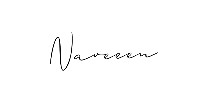 Make a beautiful signature design for name Naveeen. With this signature (Allison_Script) style, you can create a handwritten signature for free. Naveeen signature style 2 images and pictures png