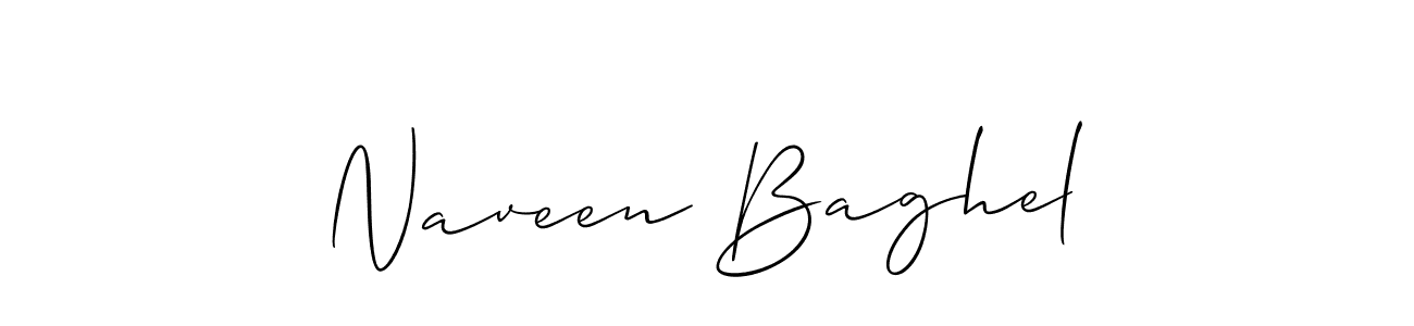 Also we have Naveen Baghel name is the best signature style. Create professional handwritten signature collection using Allison_Script autograph style. Naveen Baghel signature style 2 images and pictures png