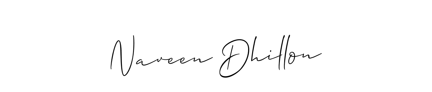 Similarly Allison_Script is the best handwritten signature design. Signature creator online .You can use it as an online autograph creator for name Naveen Dhillon. Naveen Dhillon signature style 2 images and pictures png