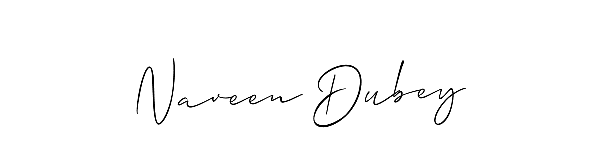 Also we have Naveen Dubey name is the best signature style. Create professional handwritten signature collection using Allison_Script autograph style. Naveen Dubey signature style 2 images and pictures png