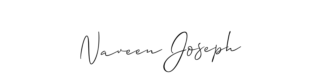 How to Draw Naveen Joseph signature style? Allison_Script is a latest design signature styles for name Naveen Joseph. Naveen Joseph signature style 2 images and pictures png