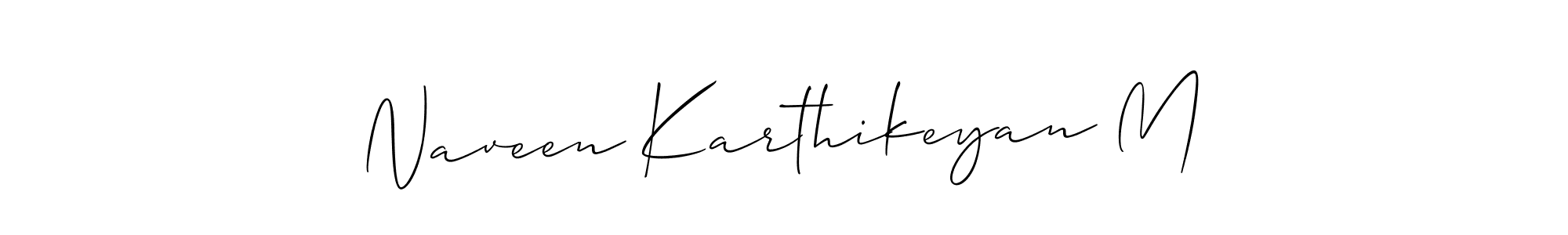 Once you've used our free online signature maker to create your best signature Allison_Script style, it's time to enjoy all of the benefits that Naveen Karthikeyan M name signing documents. Naveen Karthikeyan M signature style 2 images and pictures png