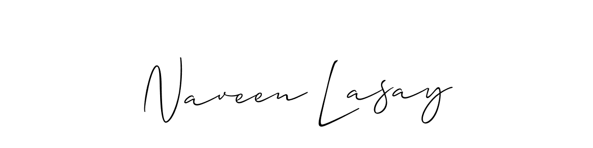Also You can easily find your signature by using the search form. We will create Naveen Lasay name handwritten signature images for you free of cost using Allison_Script sign style. Naveen Lasay signature style 2 images and pictures png