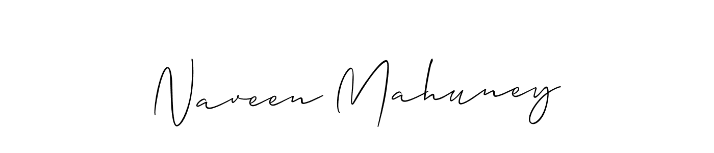 if you are searching for the best signature style for your name Naveen Mahuney. so please give up your signature search. here we have designed multiple signature styles  using Allison_Script. Naveen Mahuney signature style 2 images and pictures png